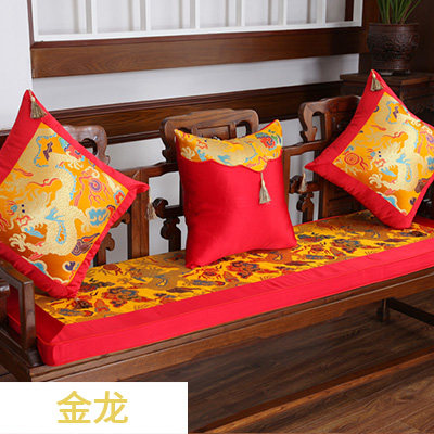 竹月阁红木沙发垫坐垫中式布艺沙发坐垫实木沙发垫含芯加厚可定做