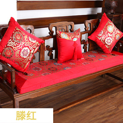 竹月阁红木沙发垫坐垫中式布艺沙发坐垫实木沙发垫含芯加厚可定做