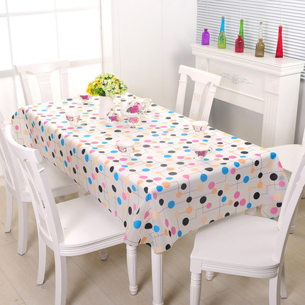 竹月阁环保桌布防水免洗EVA台布防油餐桌布桌垫几乎无味