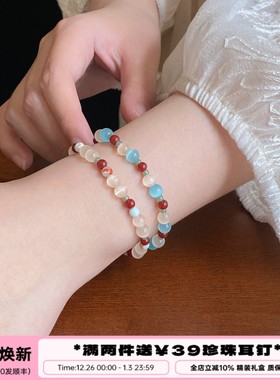 李大爷的店猫眼石新中式手串