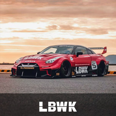 LBWKLibertyWalk汽车车贴