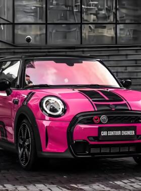 适用于宝马miniF56Cooper one车贴拉花F55R55引擎盖车身装饰贴纸