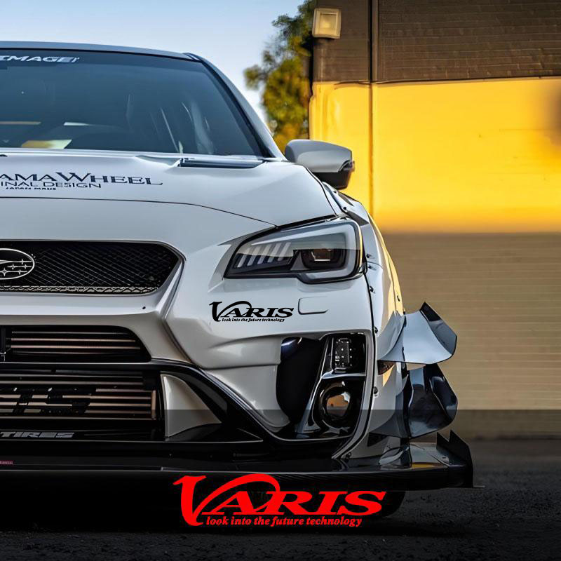 适用于Varis改装前挡车贴纸Varis