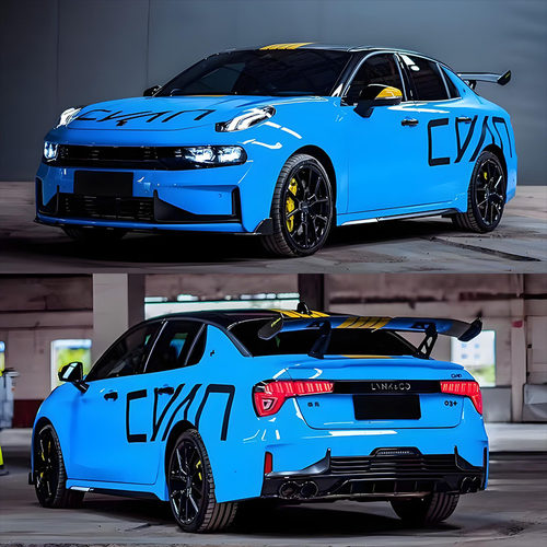 适用于领克03+cyan冠军汽车拉花