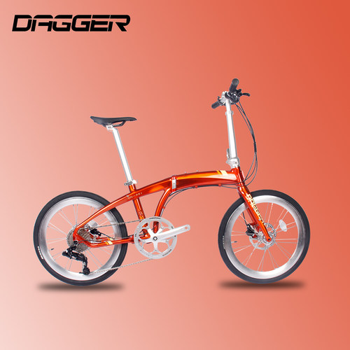 DAGGER451捅轴油碟刹折叠自行车
