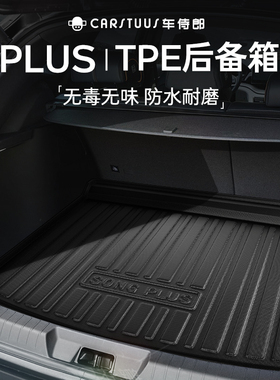 适用于适用于比亚迪宋plusdmi/ev后备箱垫专用宋proTPE环保汽