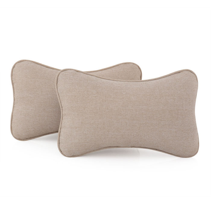 车侍郎 汽车头枕 护颈枕 新款四季通用 枕垫 车用骨头枕一对装