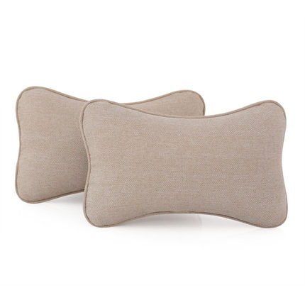 车侍郎 汽车头枕 护颈枕 新款四季通用 枕垫 车用骨头枕一对装