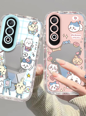 适用于OPPOk12手机壳k10pro/k9s/k7新款镜面r17防摔k10活力版卡通吉伊卡哇oppk11x全包女k7x高级感opor15网红