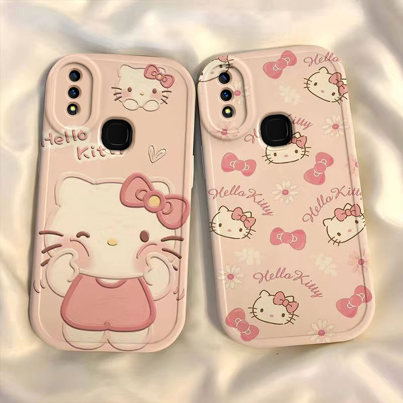 适用于vivoz1手机壳z1i可爱卡通hellokitty凯蒂猫女学生z1青春版新款硅胶软壳防摔全包镜头高颜值网红保护套 3C数码配件 手机保护套/壳 原图主图