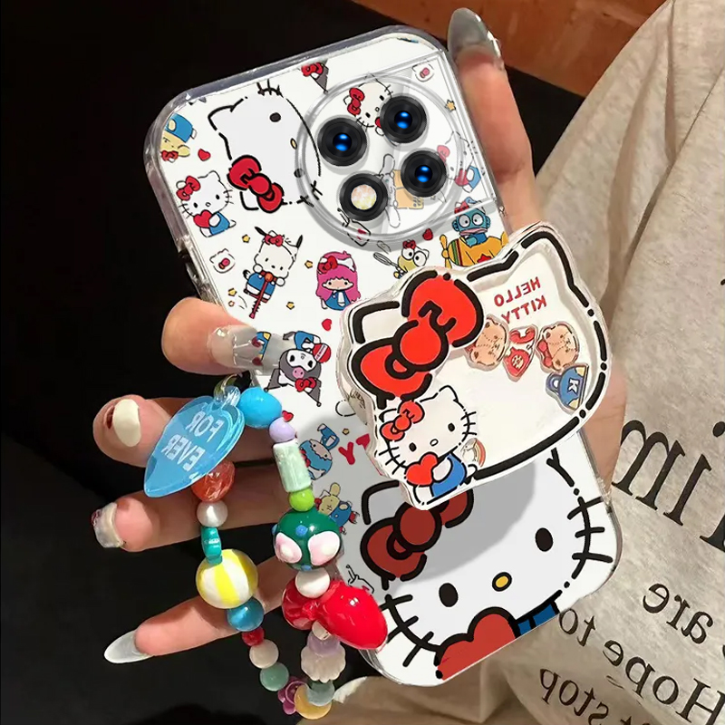 适用一加Ace2手机壳1加Ac2保护套OPPO新款Aec十A2二0PP0可爱软ONEPlus超薄透明全包防摔高级感OP女生kt猫支架