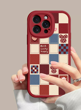 适用于苹果15promax手机壳iPhone14新款13暴力熊12mini硅胶11软壳x红色xr全包5防摔8plus保护套i7p女款6s男se