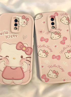 适用于OPPOR17手机壳可爱卡通hellokitty凯蒂猫女学生新款网红硅胶软壳防摔全包镜头高级高颜值网红保护套