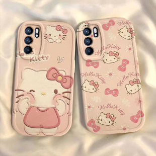 PEQM00手机壳OPPOPEQMOO新款OPPOPEQM外壳保护套PEQMOO硅胶opp0pp0ppo全包Reno65G防摔oppoReno6可爱女ren06