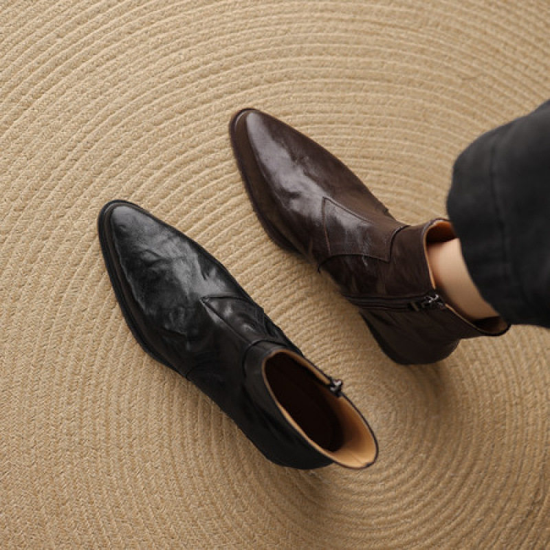 3cm~巨好看配裙子短靴女2025新款秋冬加绒超火尖头羊皮切尔西靴子,户外/登山/野营/旅行用品,登山鞋/徒步鞋,淘宝优惠券,粉丝福利购,淘宝优惠卷