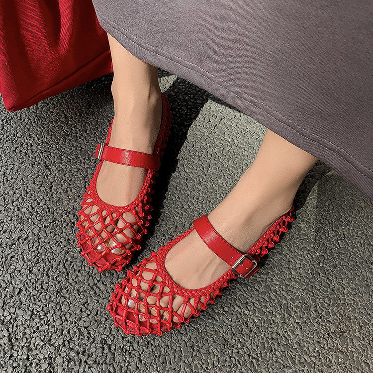 甜酷特刊~韩版个性编织镂空包头凉鞋女夏季新款玛丽珍鞋透气平底,户外/登山/野营/旅行用品,登山鞋/徒步鞋,淘宝优惠券,粉丝福利购,淘宝优惠卷
