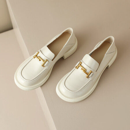 金属扣真皮女鞋2024新款春秋季单鞋平底英伦风jk小皮鞋圆头乐福鞋,户外/登山/野营/旅行用品,登山鞋/徒步鞋,淘宝优惠券,粉丝福利购,淘宝优惠卷