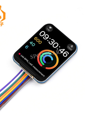 1.69寸彩色LCD显示屏SPI接口240×280适用于arduino树莓派STM32
