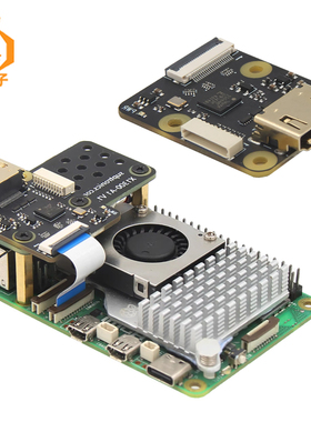 X1300 X1300-A2 树莓派5 HDMI转CSI-2模块1080P@60fp音频视频