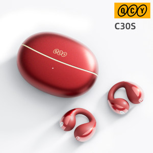 QCY Crossky C30S 无线蓝牙耳机夹耳式不入耳无感开放式OWS新品
