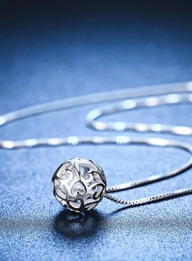 铜锁骨链女转运珠轻奢高级感