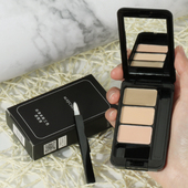 美茜儿丝滑亲肤三色遮瑕膏遮盖斑点痘印强力遮瑕液脸部调色粉底膏