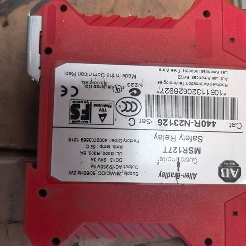 议价AB罗克韦尔安全继电器MSR127T，型号440R-N231可维修
