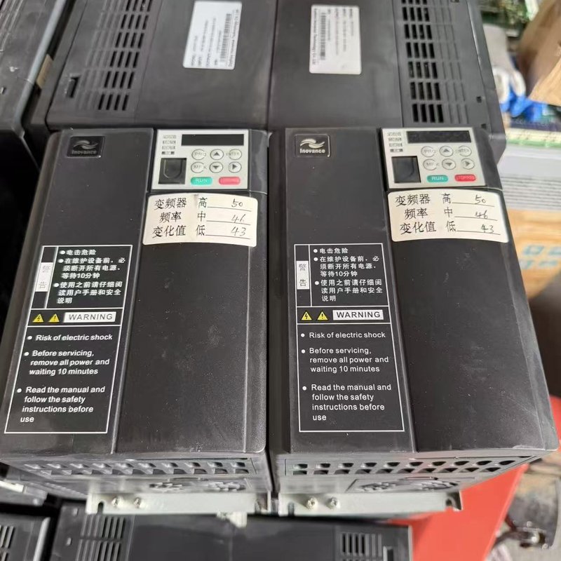 议价3.7KW汇川变频器MD310T3.7B详见下图 感可维修图片