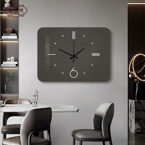 【免打孔安装】电表箱画静音挂钟