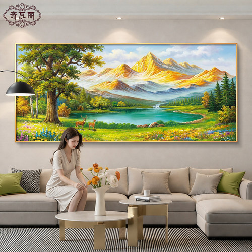 【风水师力荐】聚宝盆聚财壁画