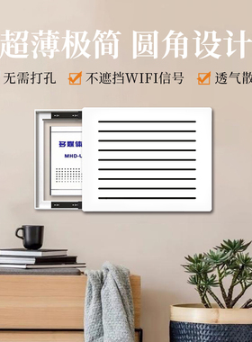 电表箱装饰画超薄电闸箱弱电箱遮挡挂画多媒体wifi网路线盒洞洞盖