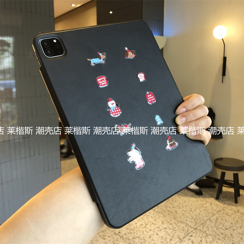 3Y型折叠书本式横竖支撑适用苹果iPad11代Air保护套第10代10.2/9.7寸Pro11带搭扣10.9硅胶A1893防摔a2602软壳