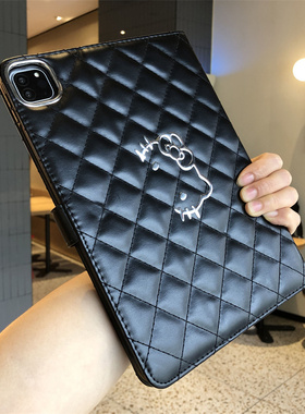 可爱浮雕贴纸适用苹果iPad11代A16保护套第789代10.2/9.7寸Pro11硅胶10.9书本式A2377防摔a2602迷你5带扣软壳