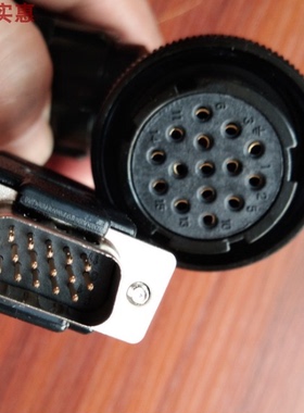 伟创伺服电机编码器线ENCA-L03-LSL SD60A-T2连接线信号线反馈线