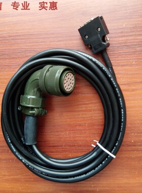 汇川伺服IS550电机编码器线 驱动IS500 S5-L-P21-5.0编码器电缆线