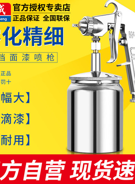 东成W-71/77上下壶喷枪油漆喷枪家具木器汽车气动喷漆枪油漆枪