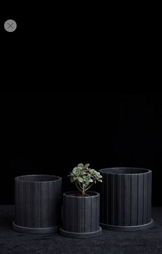 北欧风格花盆陶瓷水泥桌面