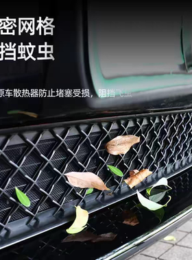 适用于特斯拉焕新版ModelY/YL/3可拆防虫网水箱中网进气口配件丫