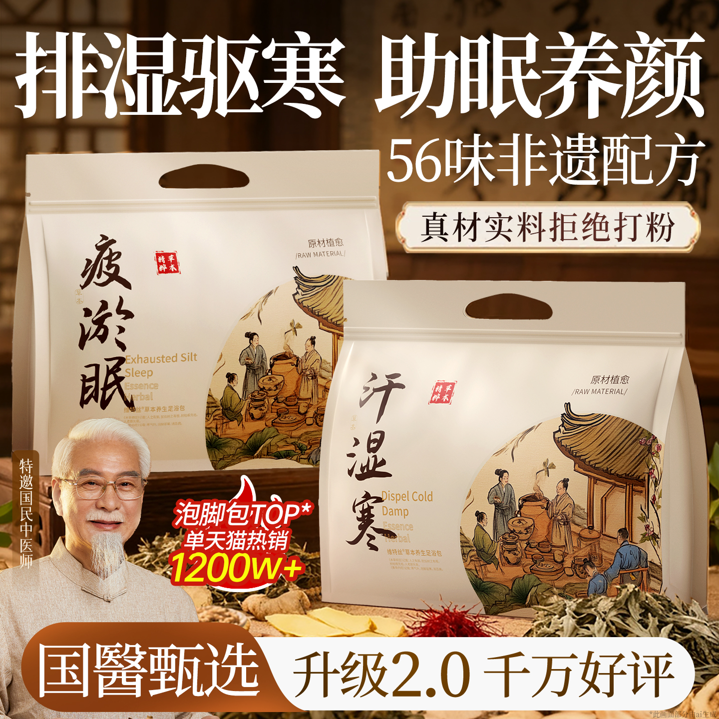 药房同款&热销百万丨泡脚包第1名