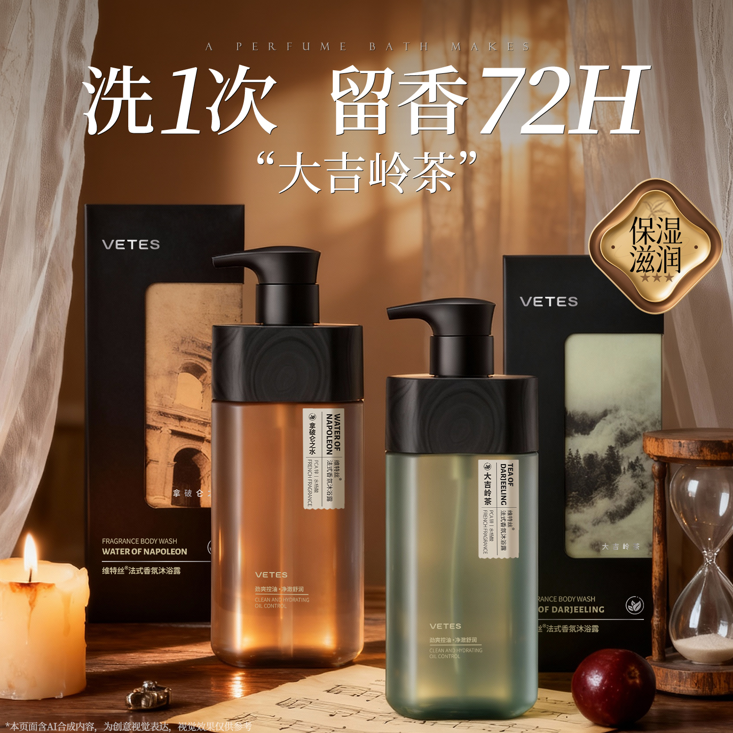 商超爆款丨国货香氛沐浴露第一名