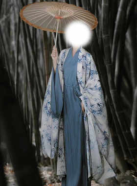 衣汉服清冷古风女孩日常可穿