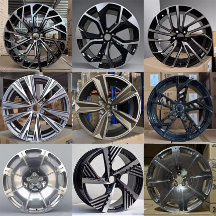 适配奥迪a6l/a4l/a3/a5/a7/a8/Q5L/Q7/18/19/20/21寸汽车轮毂改装