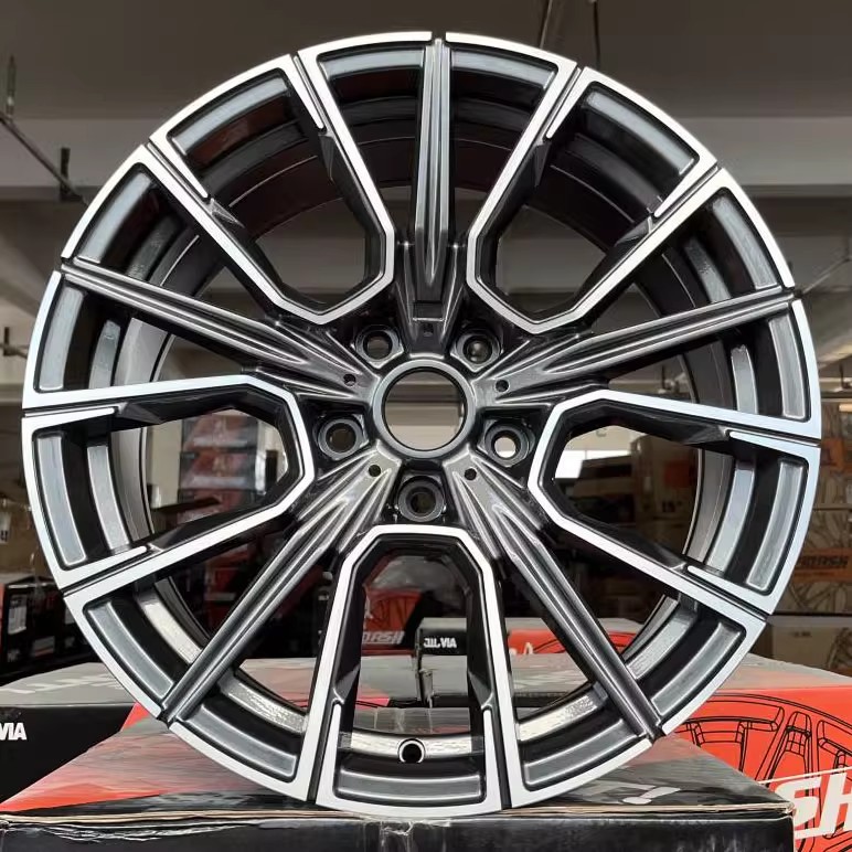 适用 20寸改装宝马3 5 7系X3 X5 X6 M5 M3铝车轮毂胎铃