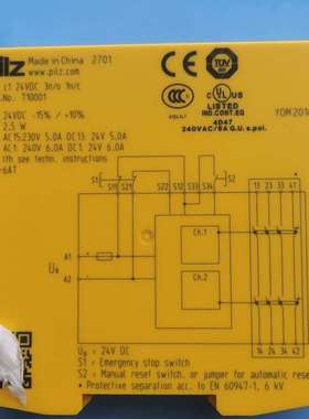 Pilz Safety Controller 710001 Pnoz C1
