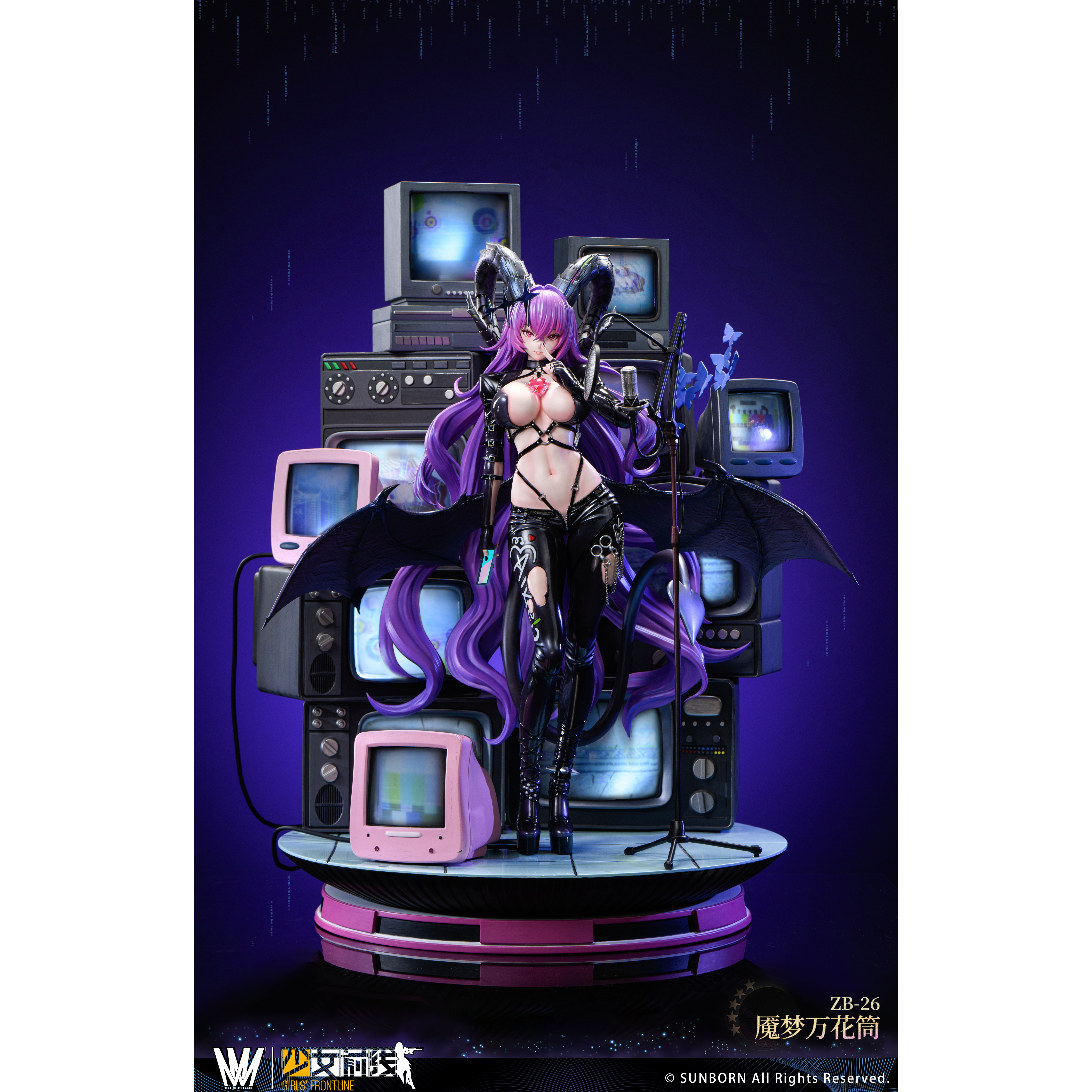 先行Max Milk Studio X AoTee 少女前线 ZB-26 1/4雕像 定金