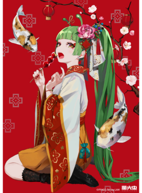 先行 Athena:X 萤火虫动漫文化 虫娘小萤 万象萤春 1/6 手办 定金