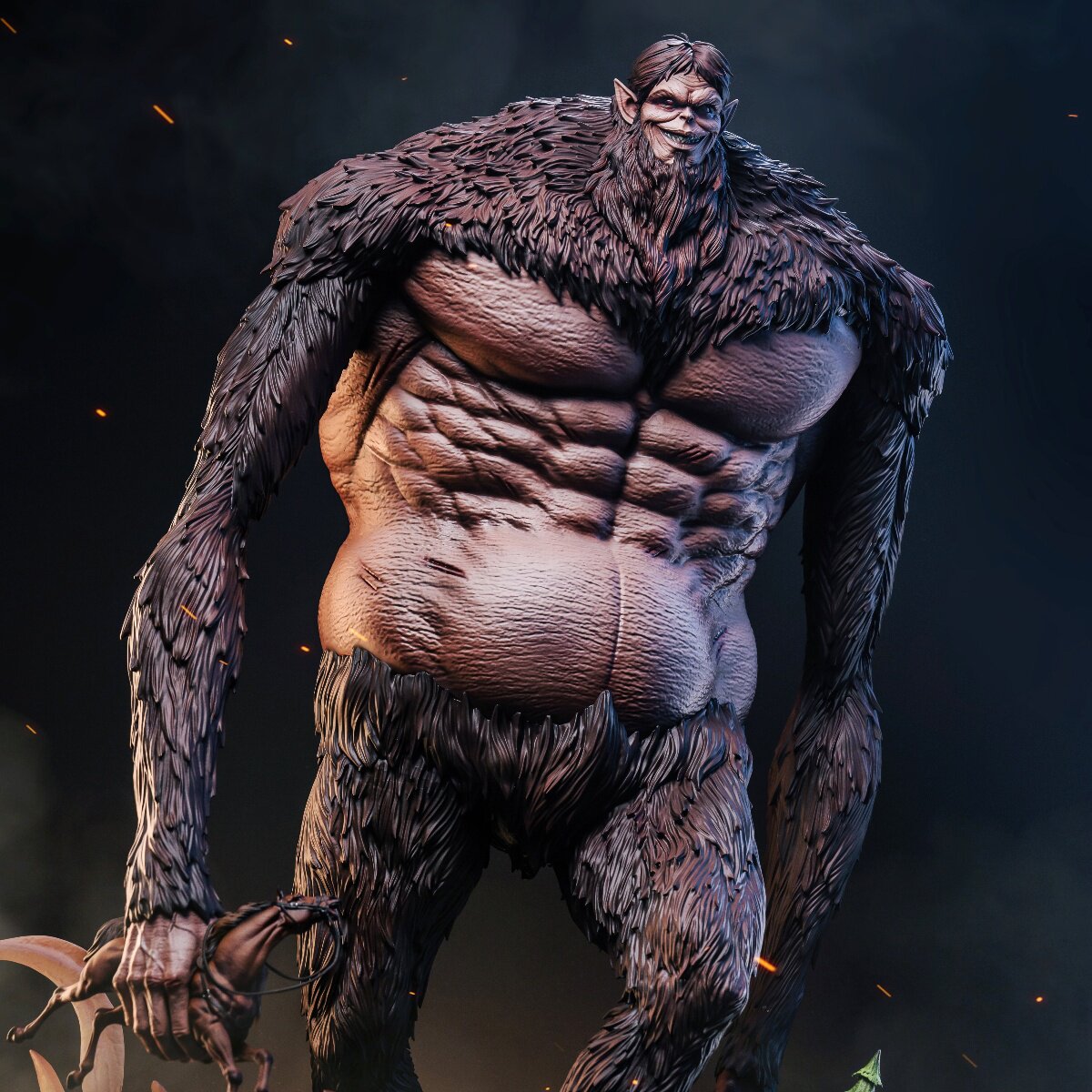 加单【模兜gk】hertz 进击的巨人 兽之巨人 吉克  兽巨 手办雕像