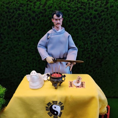 兵人手办人偶模型bjd娃娃1/6分手办摆件一眉道长手办僵尸道长散货