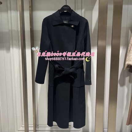 SCOFIELD专柜正品 24年冬款 时尚百搭气质优雅毛呢大衣SFJWE4T01S