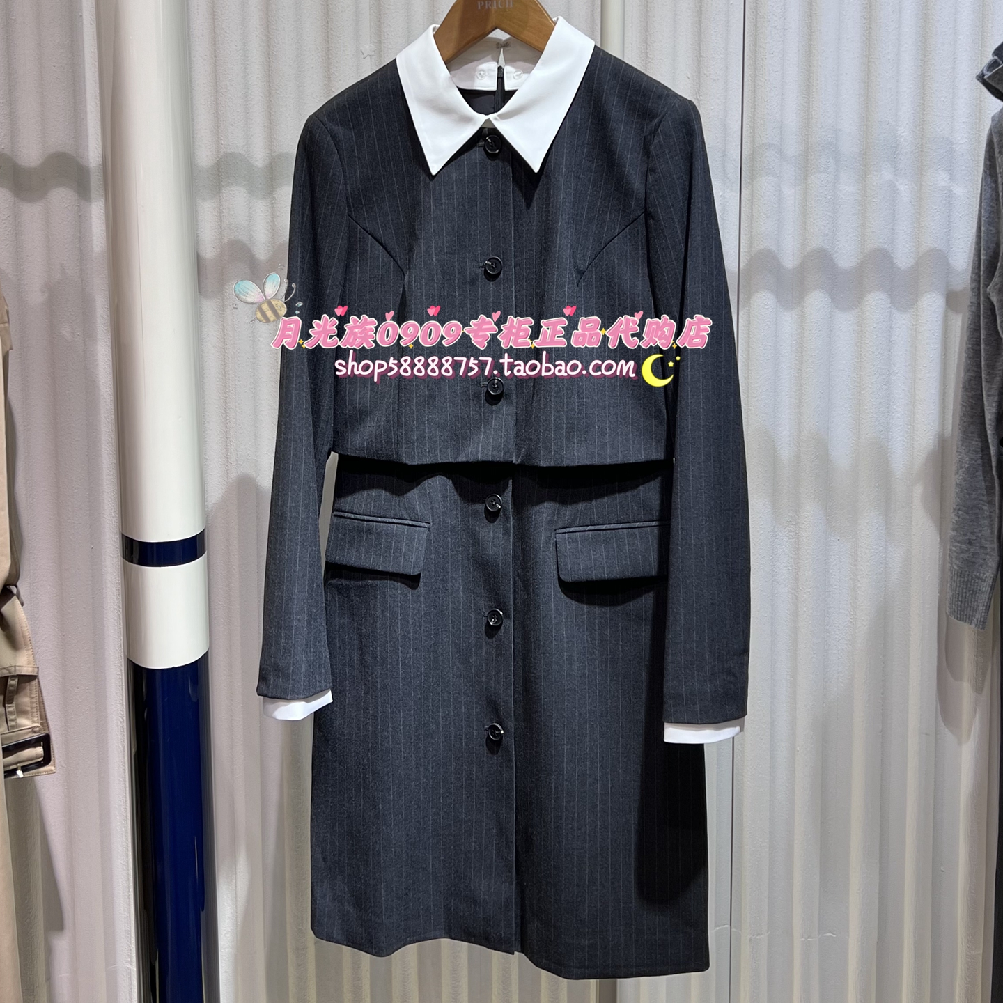 PRICH专柜正品 25年冬款 时尚百搭优雅通勤气质连衣裙PROWF4903M